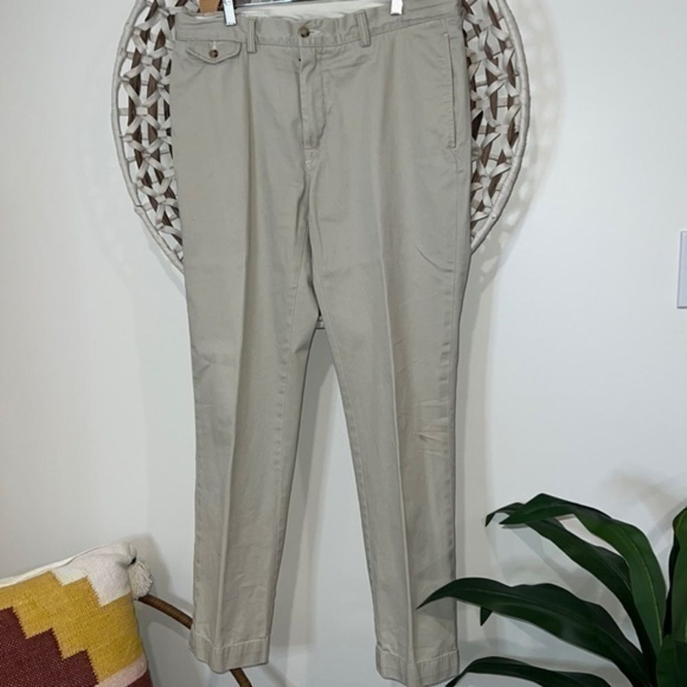 Polo Ralph Lauren mens light tan chino pants size 35x32